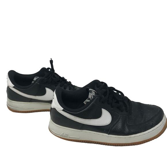 Nike Air Force 1 07 Black White Gum Mens 11 - Picture 4 of 9